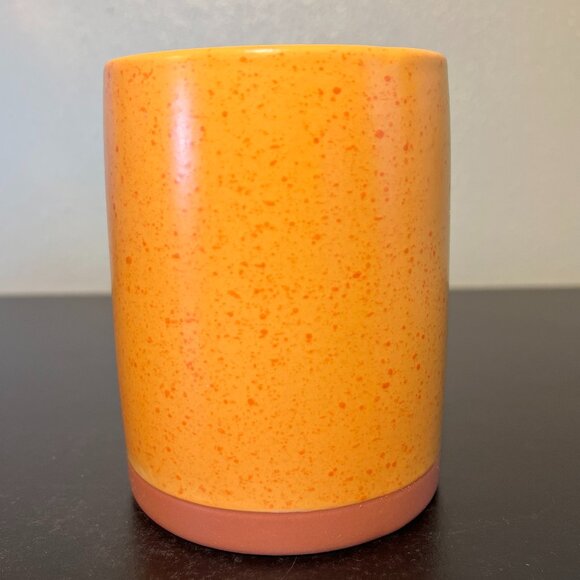 Place & Time MOSTLY THANKFUL FOR COFFEE Incised Stoneware Mug ~ Thanksgiving - Picture 4 of 8